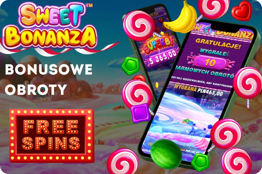 Free spin Sweet Bonanza