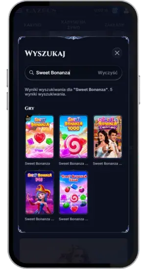 Wyszukiwanie Sweet Bonanza