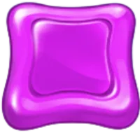 Fioletowy cukierek