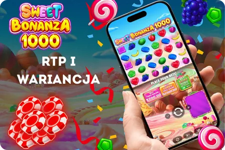 Sweet Bonanza 1000 RTP i wariancja